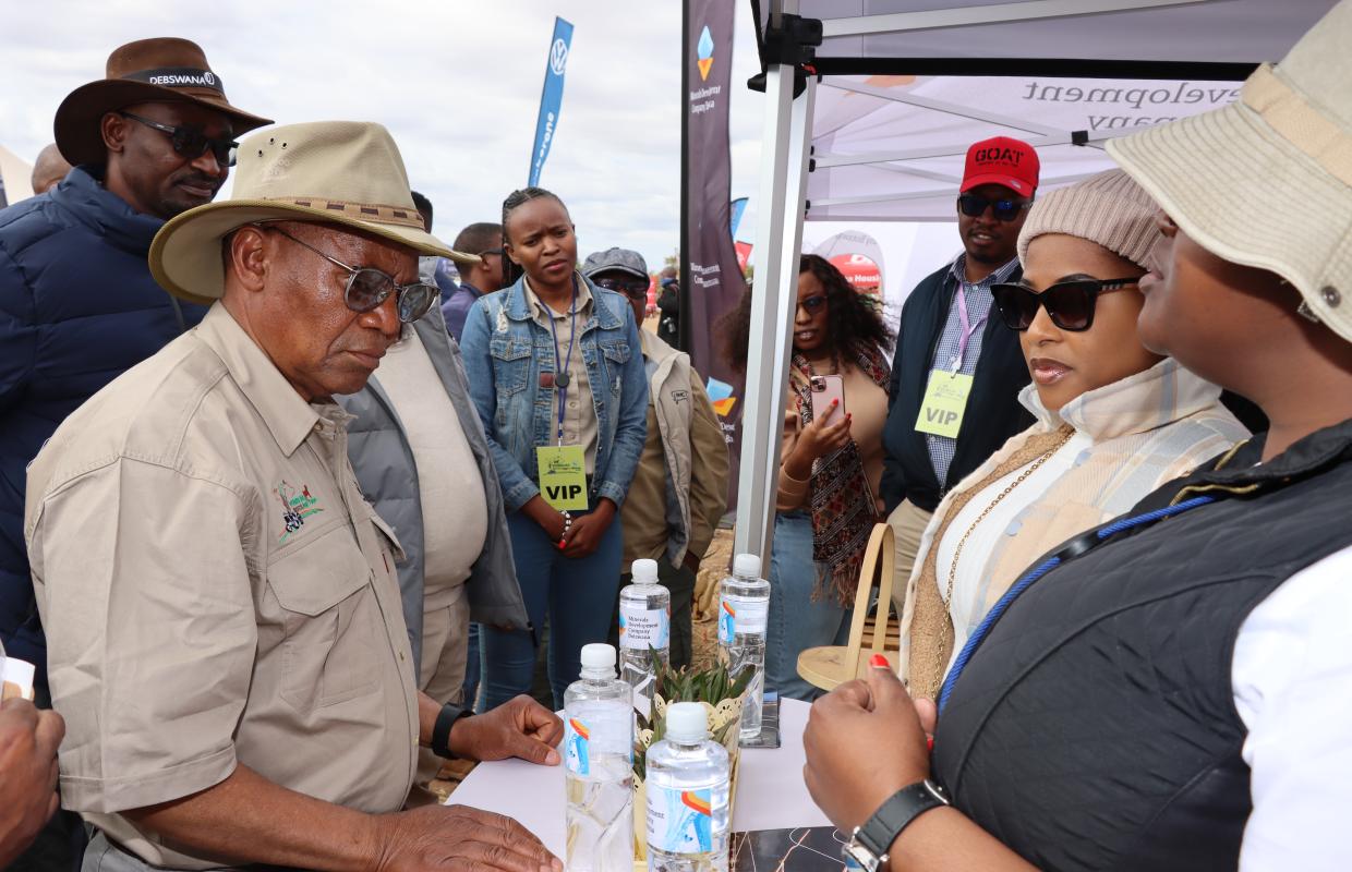 MDCB Champions Cross-Sector Collaboration at the Voorslag Boteti Agricultural and Mining Show